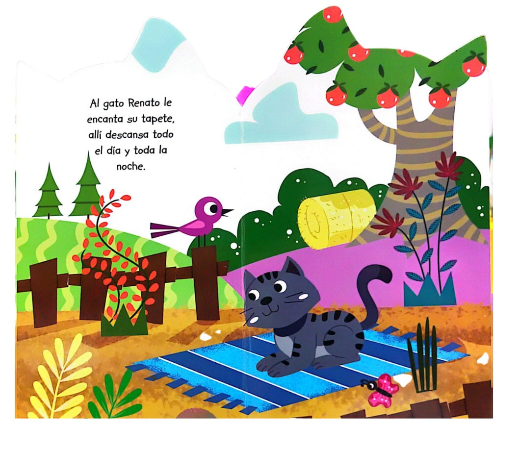 Libro Infantil Pop Up Gato Amigos De La Granja