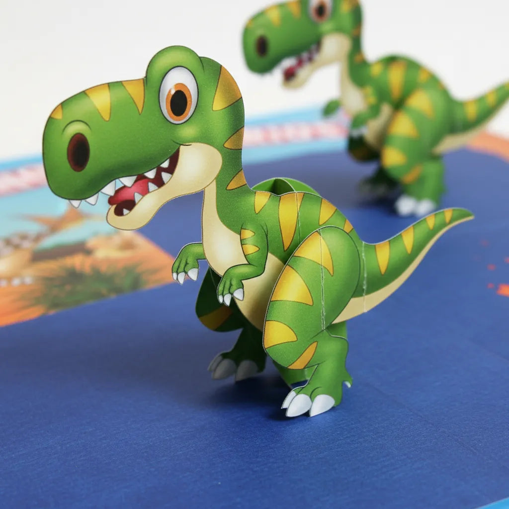 Libro Infantil Pop Up Dinosaurios Aventura Familiar
