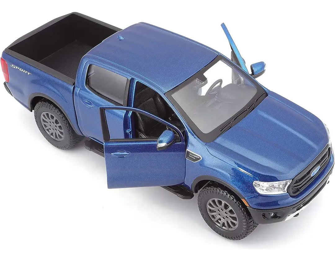 Carro 1/24 Se 2019 Ford Ranger Azul Original