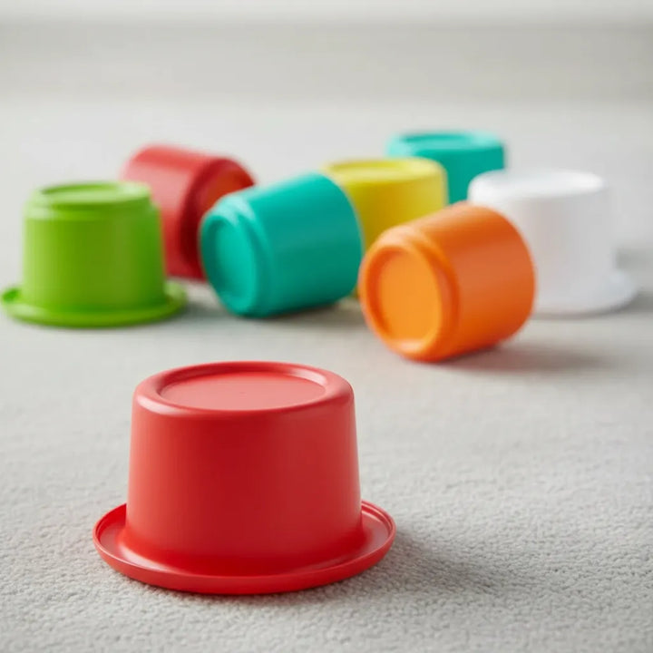 Juguete Bebés Tazas Apilar Y Encajar 8 Piezas