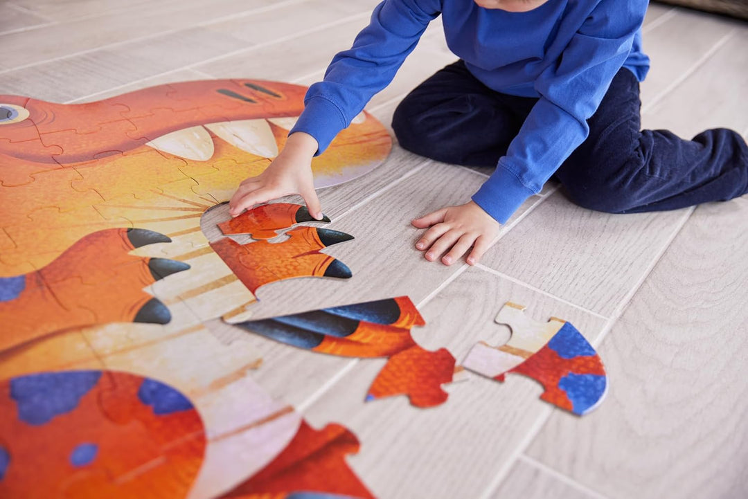 Rompecabezas Jumbo Dinosaurio 48 Piezas Para Niños