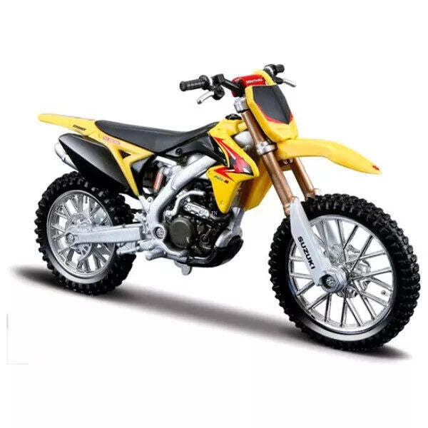 Moto Suzuki Rmz 450 1/18 Die Cast Bburago