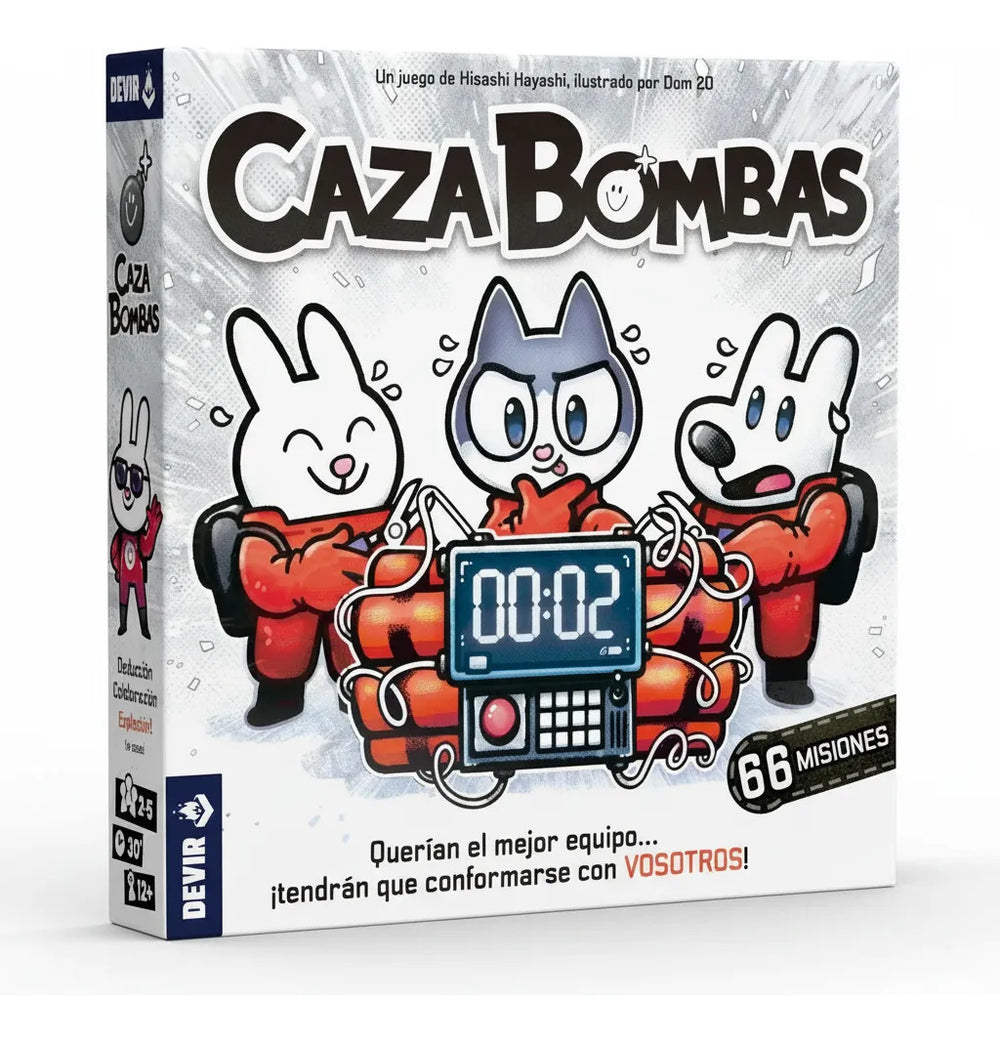 Juego De Mesas Caza Bombas Para Niños Adultos