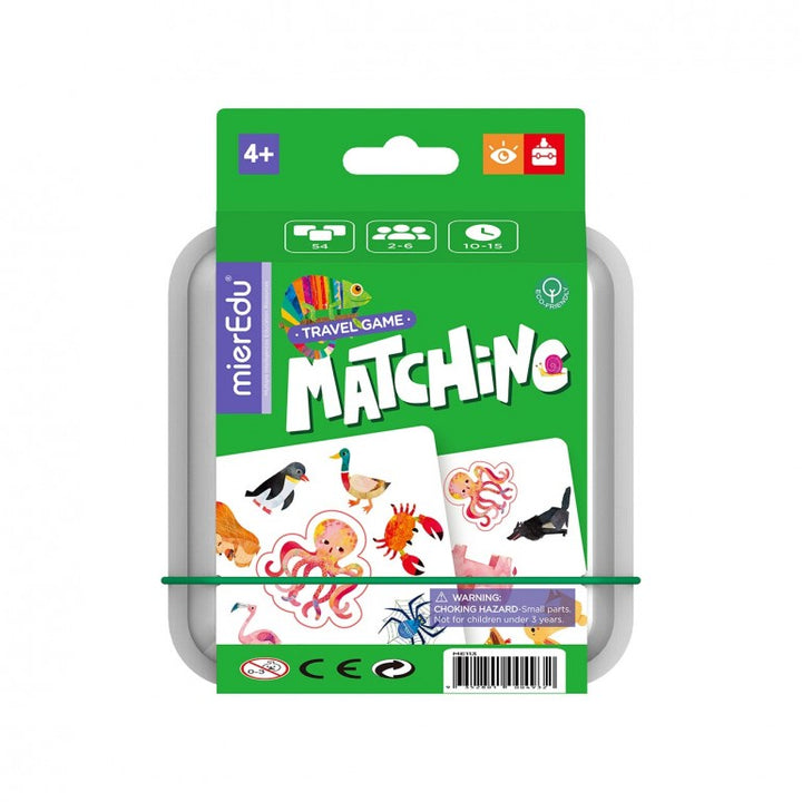 Juego Cartas Emparejar Animales Niños