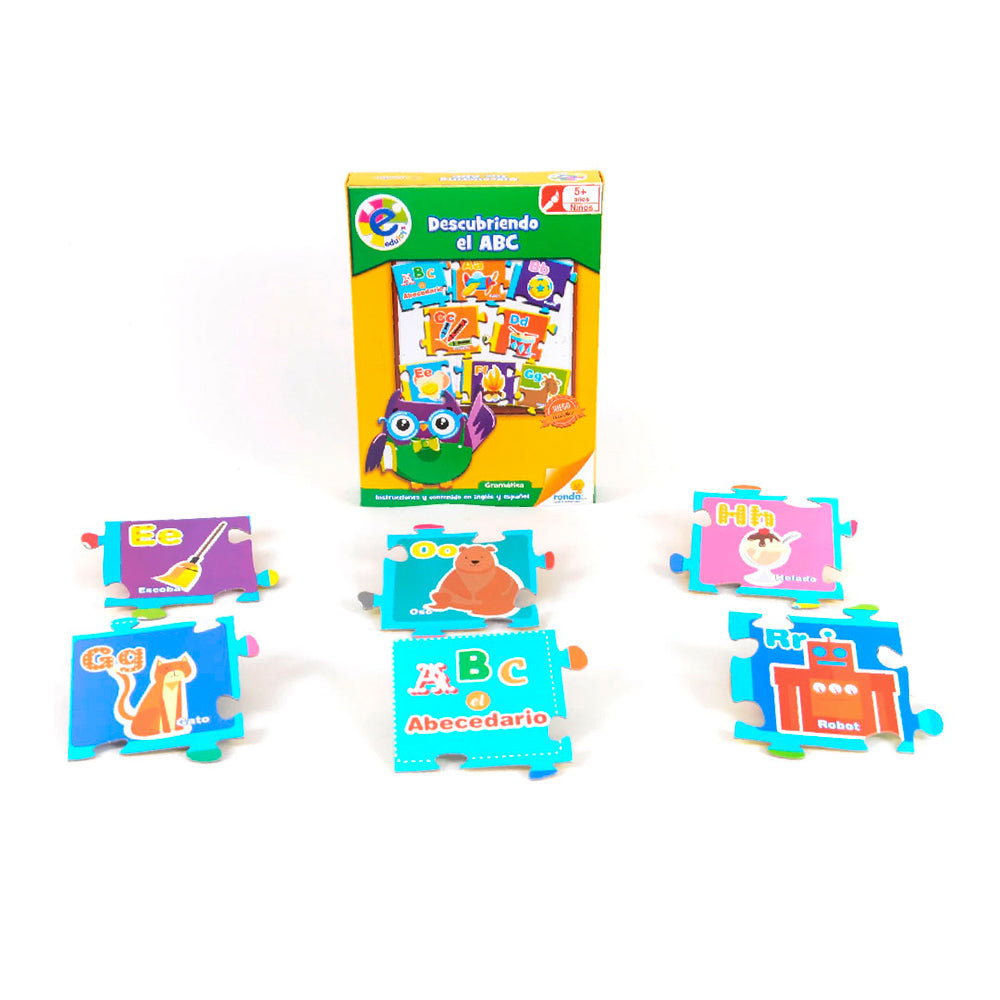 Juego Educativo Descubriendo El Abc Bilingüe Para Niños