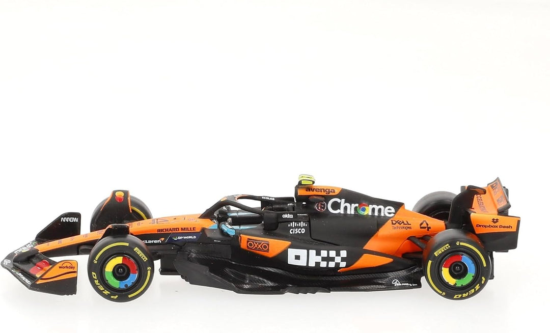 Carro Escala Race Formula Mclaren Mcl39 Norris 4