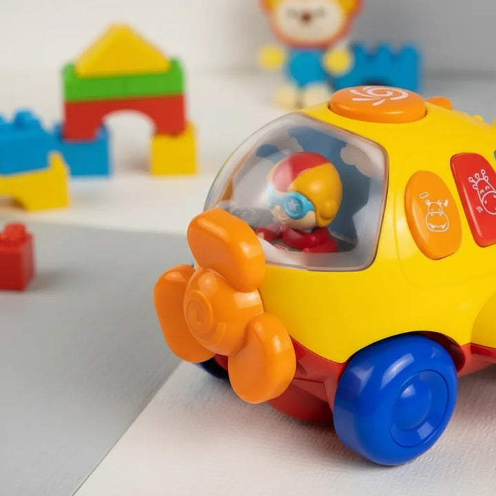 Juguete Avión Con Música Y Sonido Para Niños