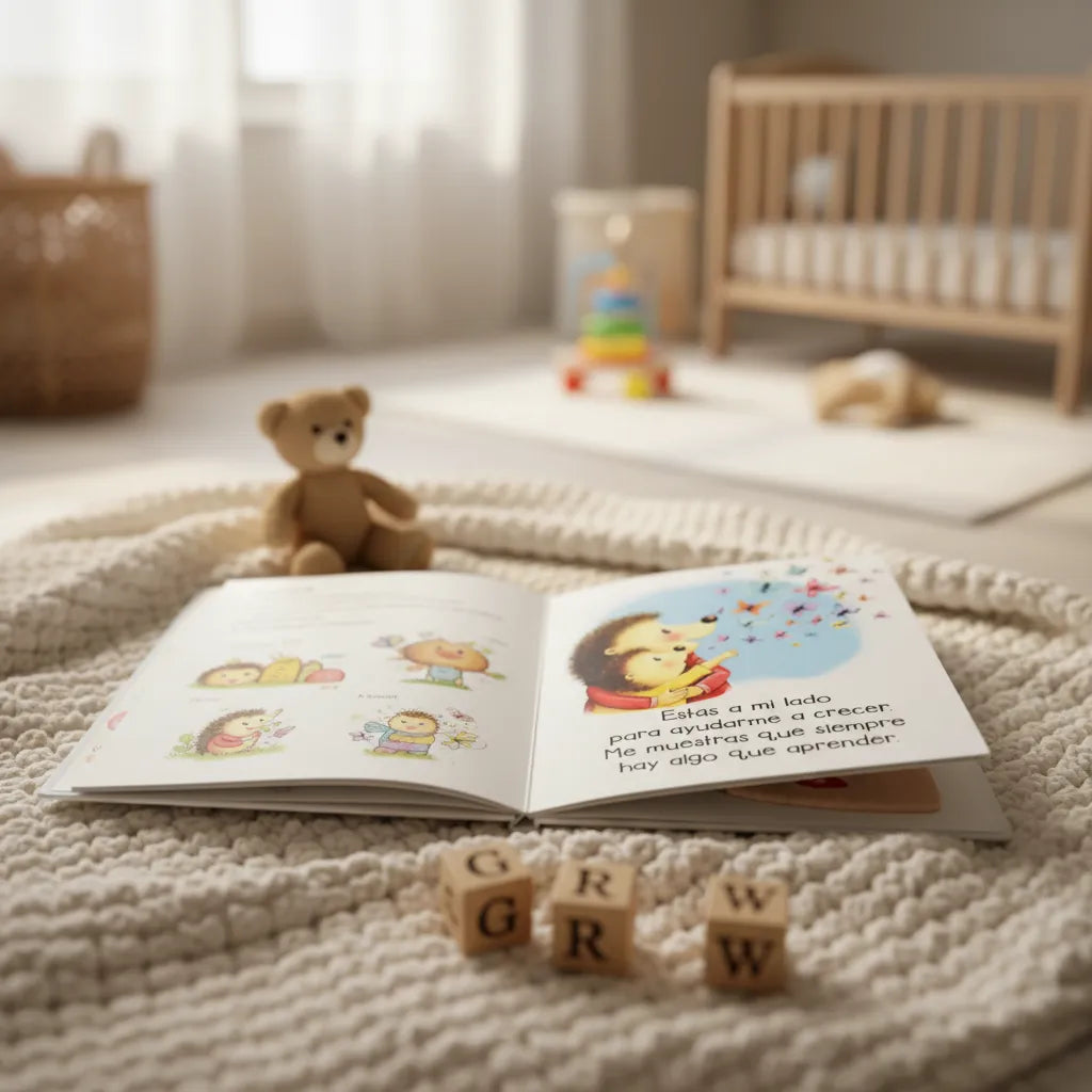 Libro Infantil Sensorial Mamá Te Amo Para Niños