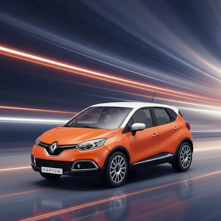 Carro Coleccionable Bburago 1/43 Renault Captur Naranja