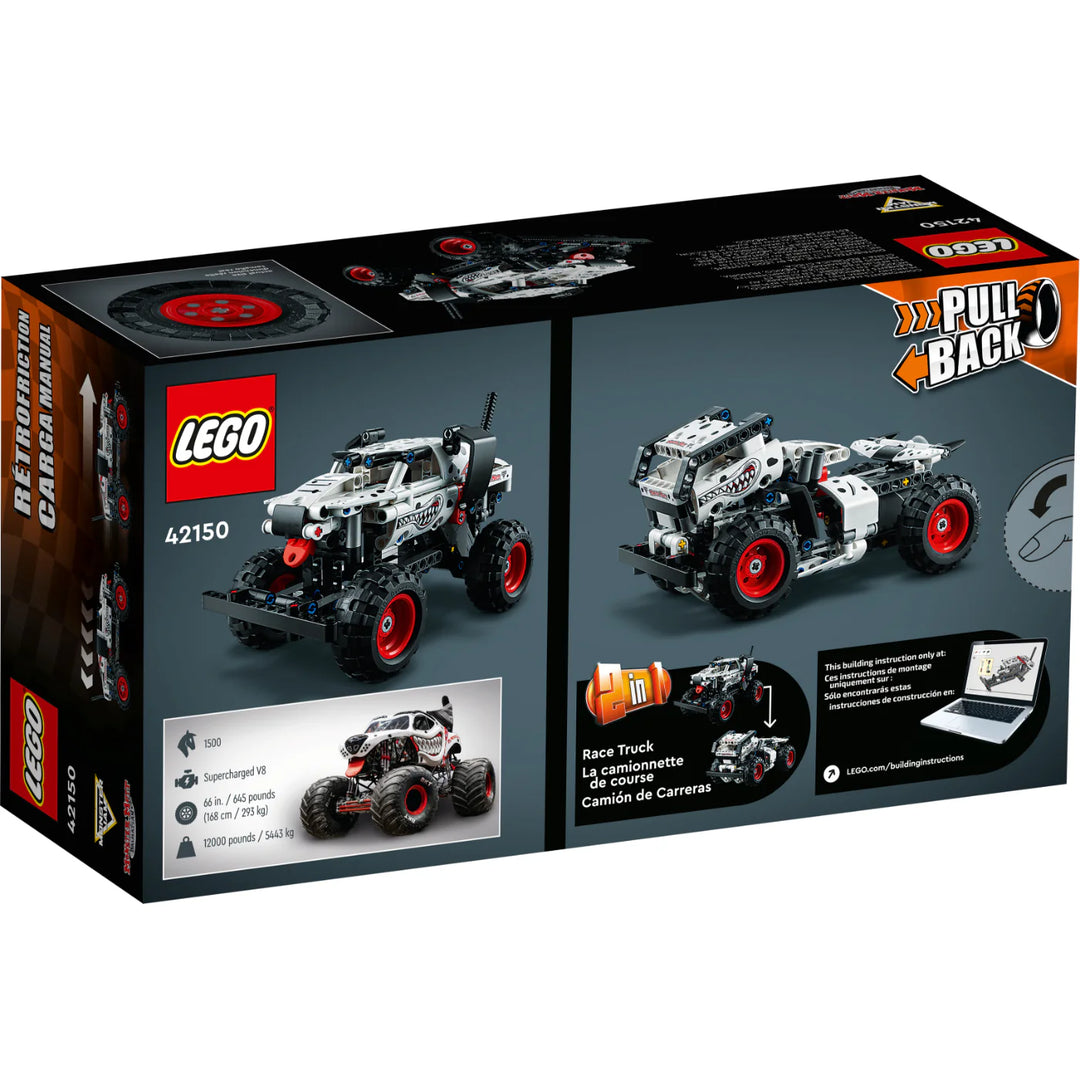 Lego Set De Construcción Monster Jam 244 Piezas niños
