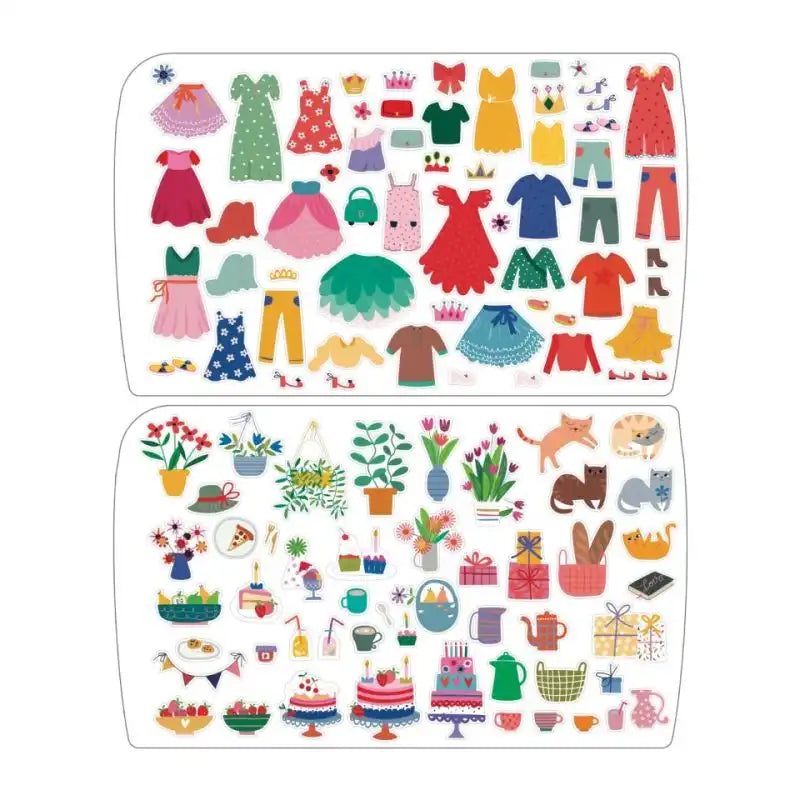 Libro Para Vestir Con Pintura Y Pop-up Para Niños