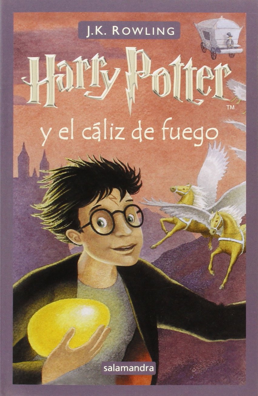 Libro Harry Potter Y El Cáliz De Fuego Niños