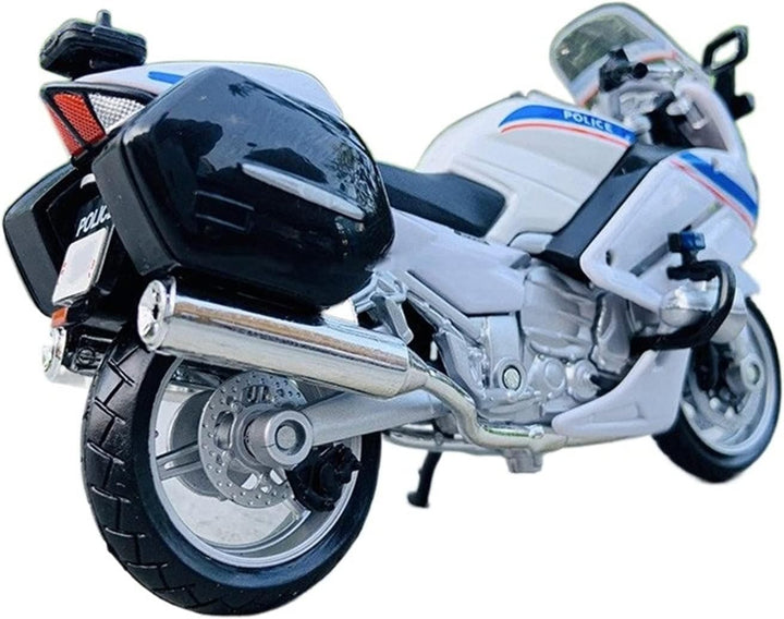 Moto A Escala De Policía Escala 1/18 Maisto