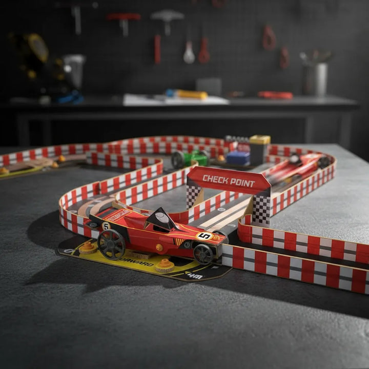 Experimento Circuitos Carro y Pista De Carreras