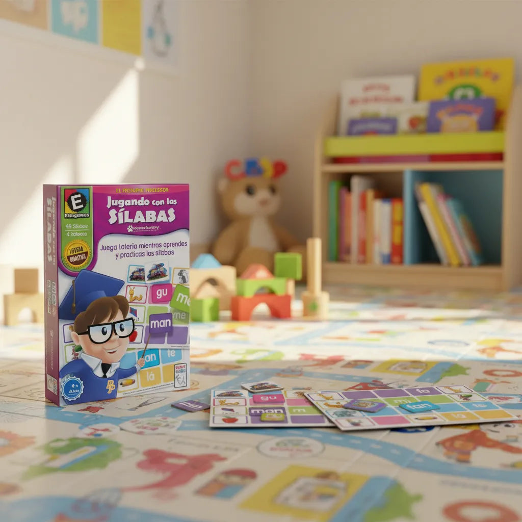 Juego Didactico Loteria Las Silabas Ronda