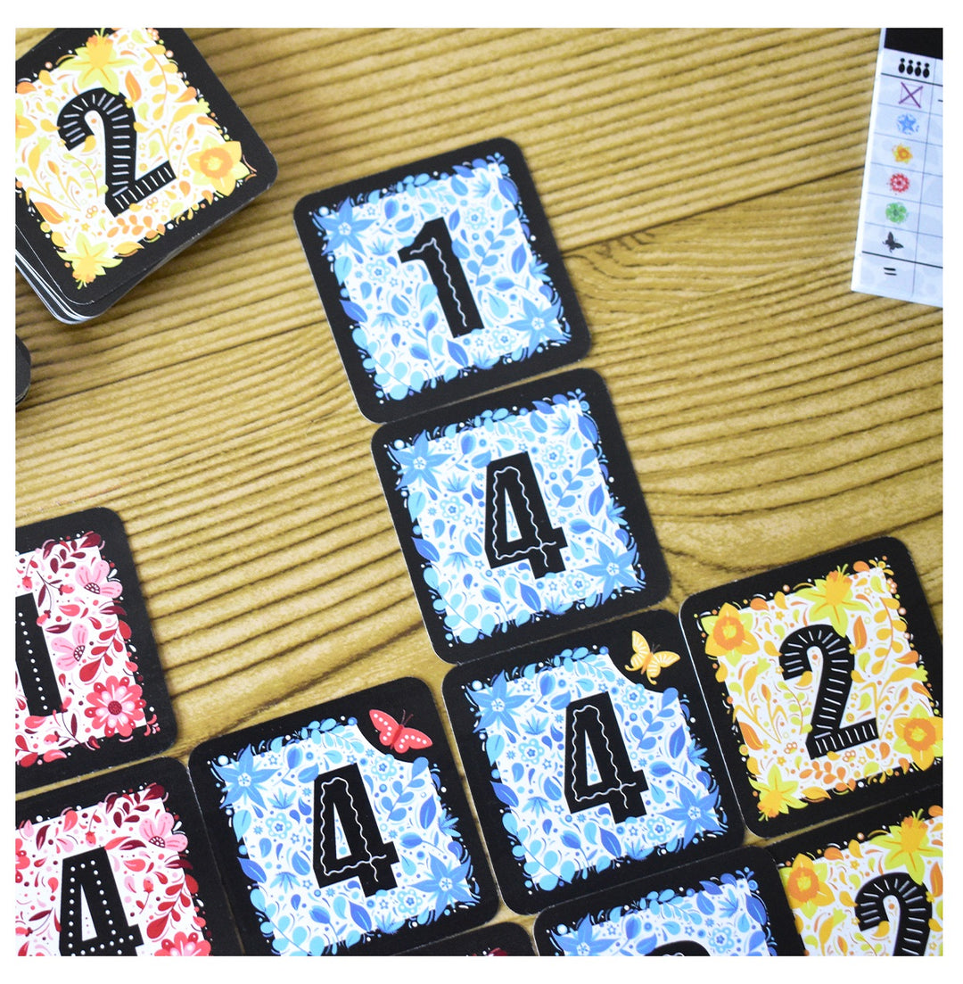 Juego De Mesa Flores Estrategia Para Niños