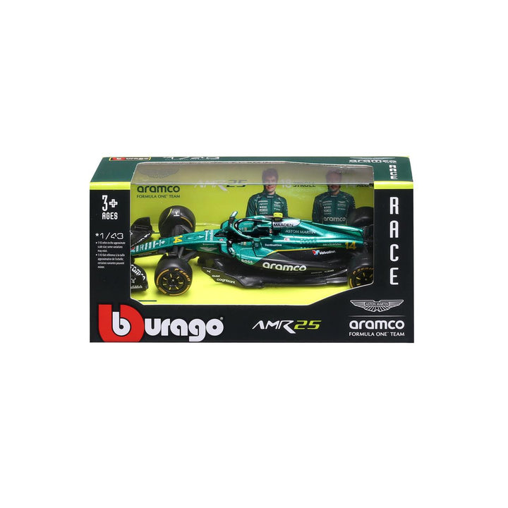 Carro A Escala 1/43 Race Formula Aston Martin Amr25