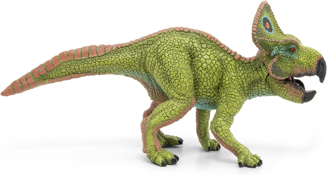 Figura Coleccionable Protoceratops Pintada A Mano
