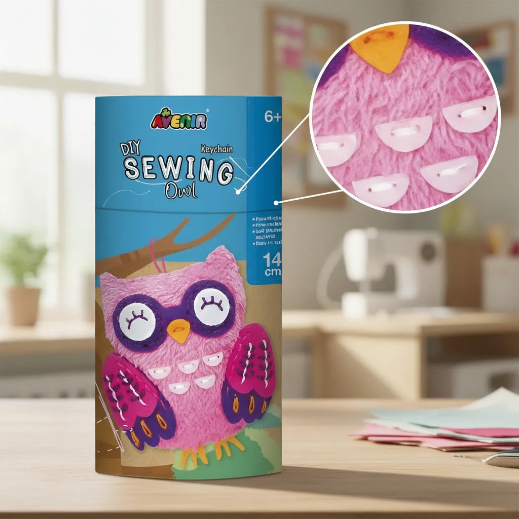 Set De Arte Y Manualidades búho Tejidos