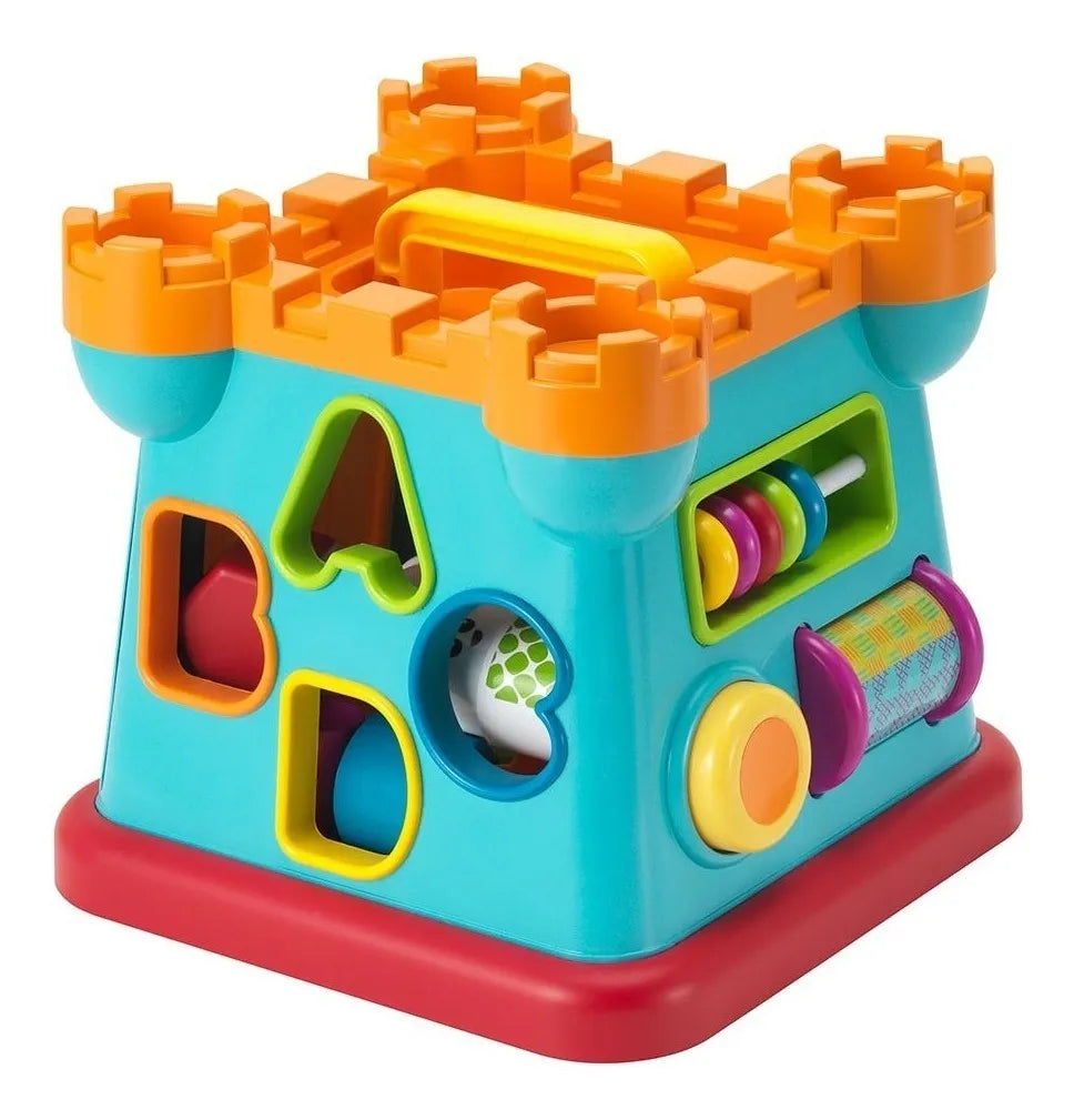 Juguete Niños Castillo Encajable Letras Y Formas