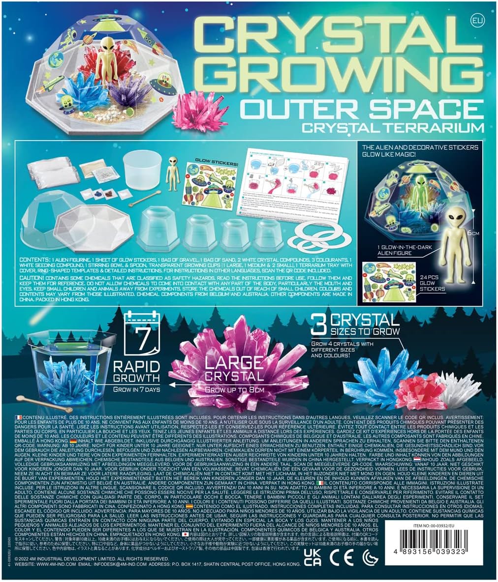 Juego De Experimento Cristales Espacio