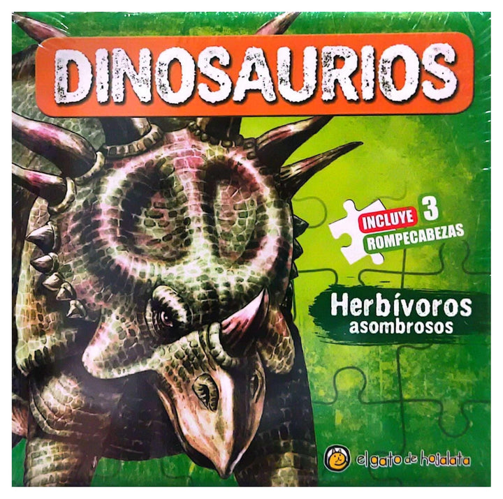 Libro Infantil Dinosaurios Herbívoros