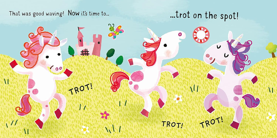 Libro Didáctico Con Sonido Baila Con Los Unicornios Niños