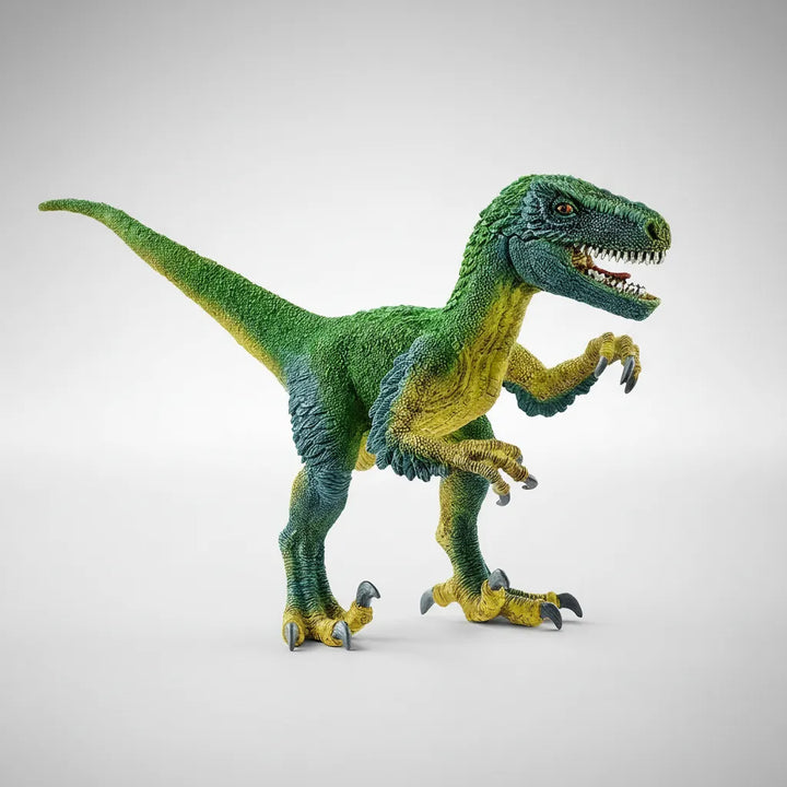 Figura Dinosaurios Velociraptor Pintado A Mano
