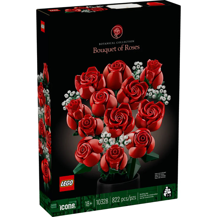 Juego Lego 822 Piezas Ramo De Rosas Niños