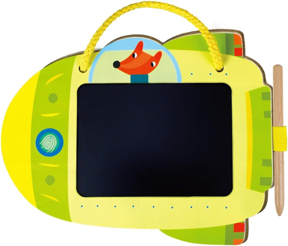 Juego Didáctico Pizarra Mágica Cohete Para Niños