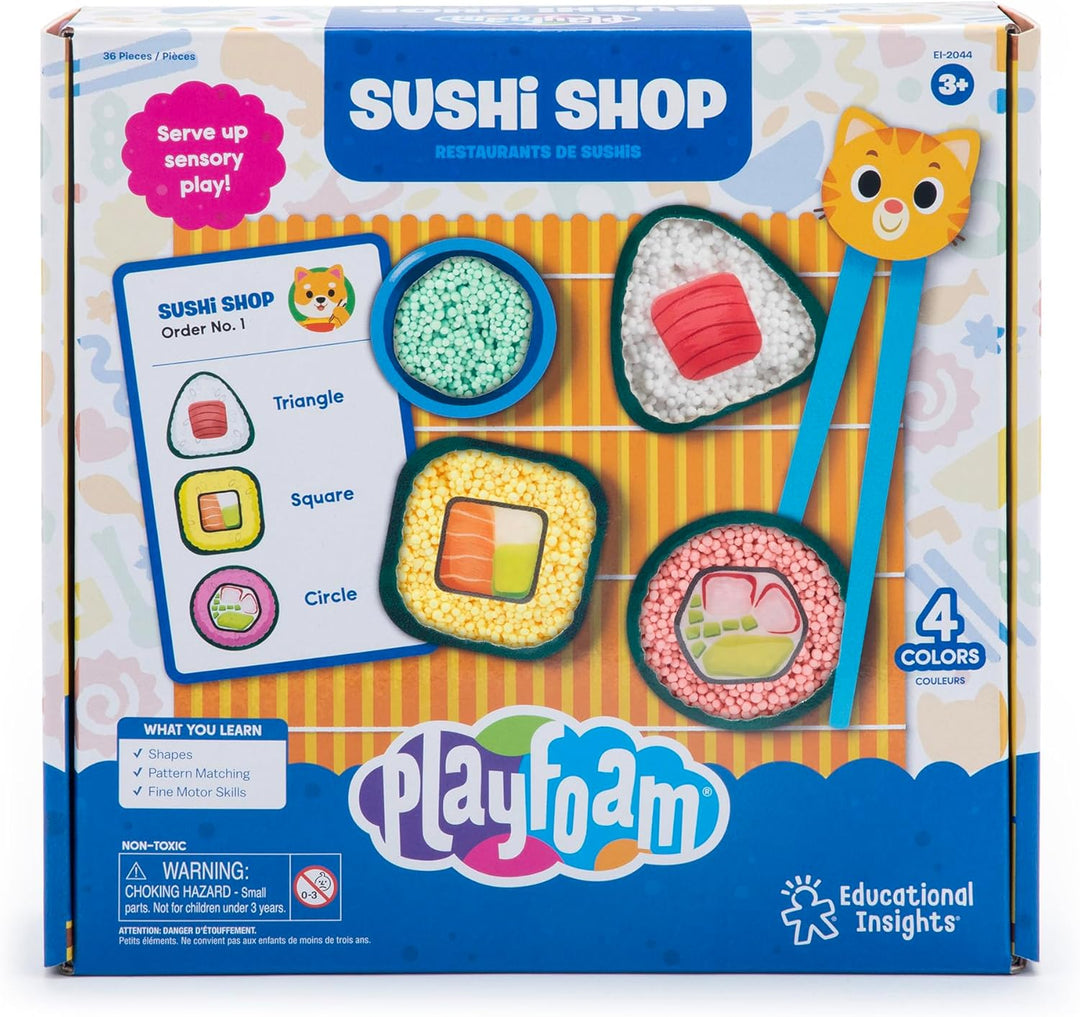 Set Creativo Playfoam Sushi Shop Para Niños