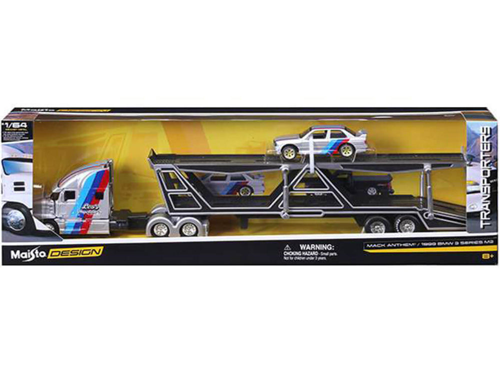 Camión Escala 1/64 Niñera Mack Bmw