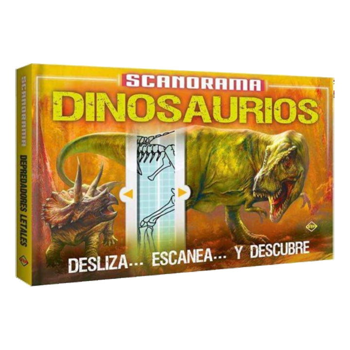 Libro Interactivo Scanorama Dinosaurios Niños