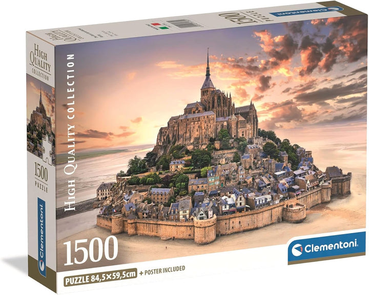 Rompecabezas 1500 Piezas Mont-saint-michel