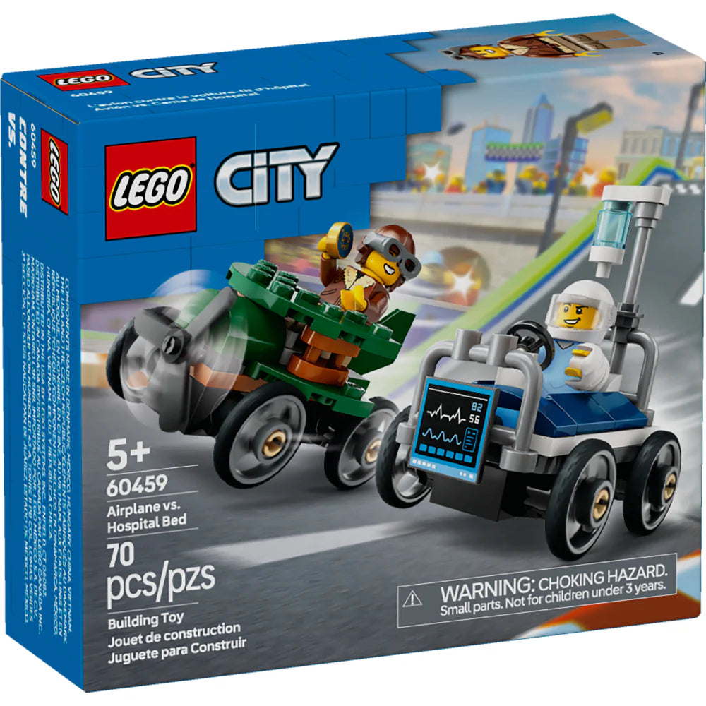 Juego Lego 70 Piezas Coches De Carrera Niños