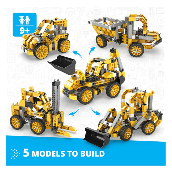 Juego De Construcción  Maquina 5 En 1