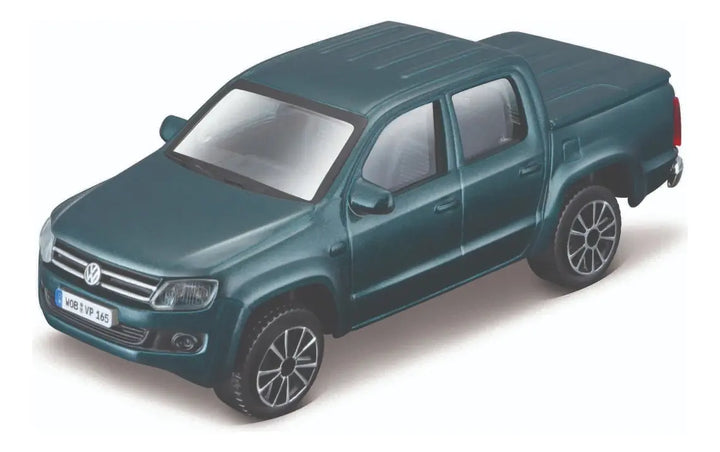 Carro A Escala 1/36 Bburago Vokswagen Amarok Verde