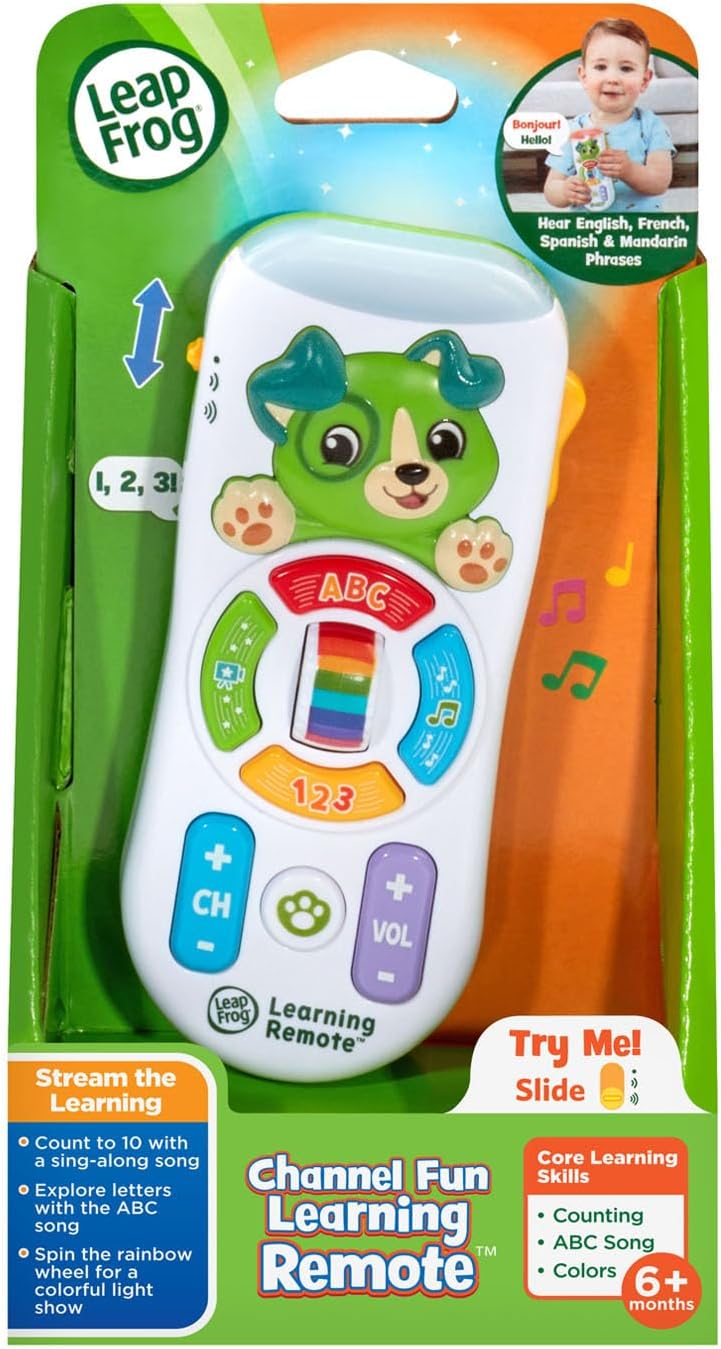 Juguete Control De Letras Y Números Para Niños
