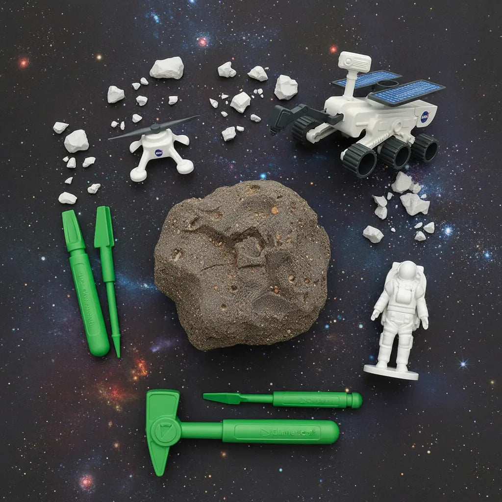 Kit Explorando El Espacio Excavando Para Niños