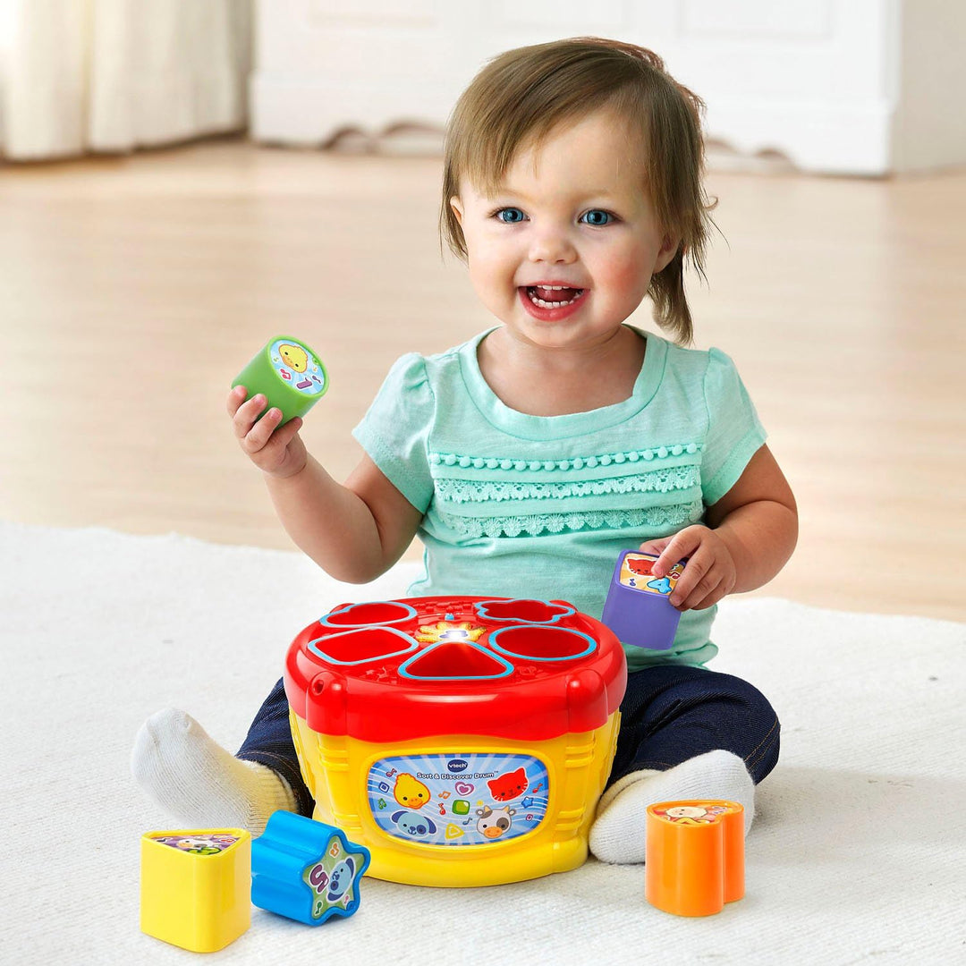 Juguete Tambor Musical Clasifica Y Descubre Para Niños