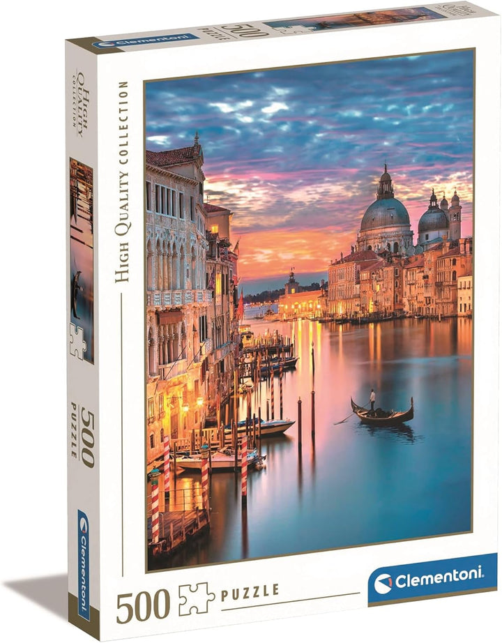 Rompecabezas 500 Piezas Canales De Venecia