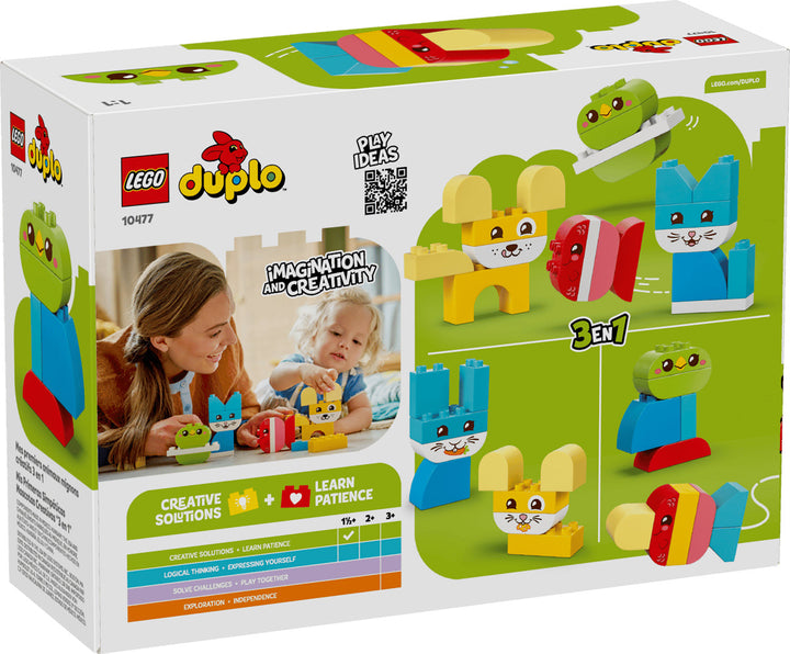 Juego Construcción Creativas 3 En 1 Mascotas Lego Original