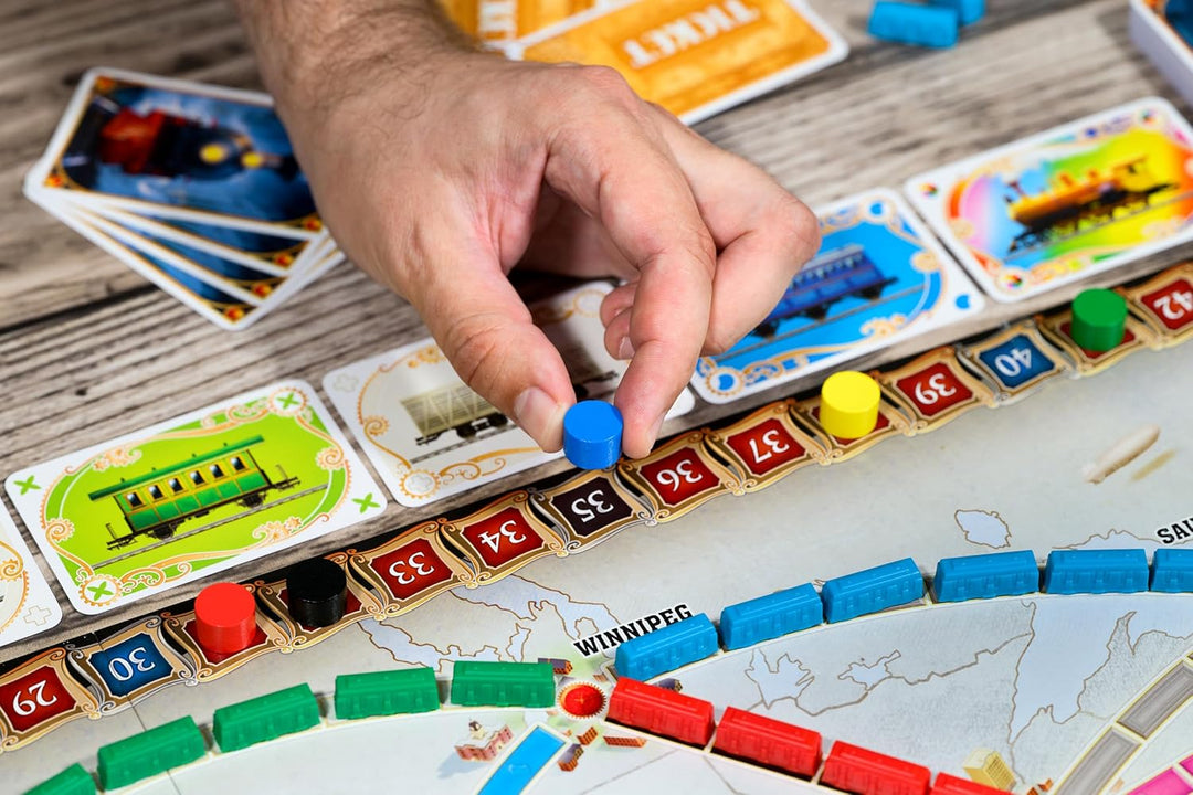 Juego De Mesa Aventureros Al Tren! America Refresh Niños