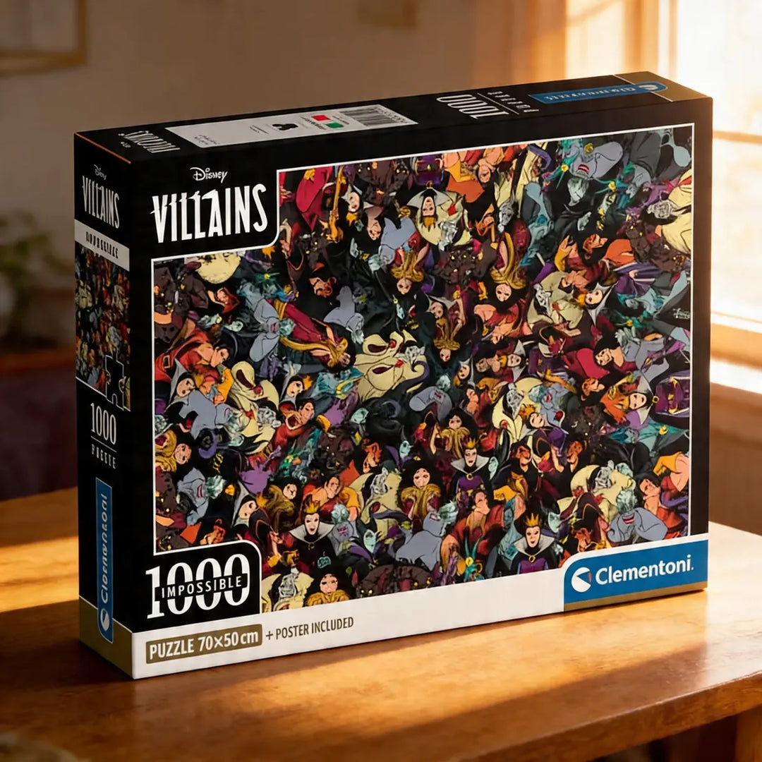 Rompecabezas 1000 Piezas Villanas Disney Clementoni Adultos