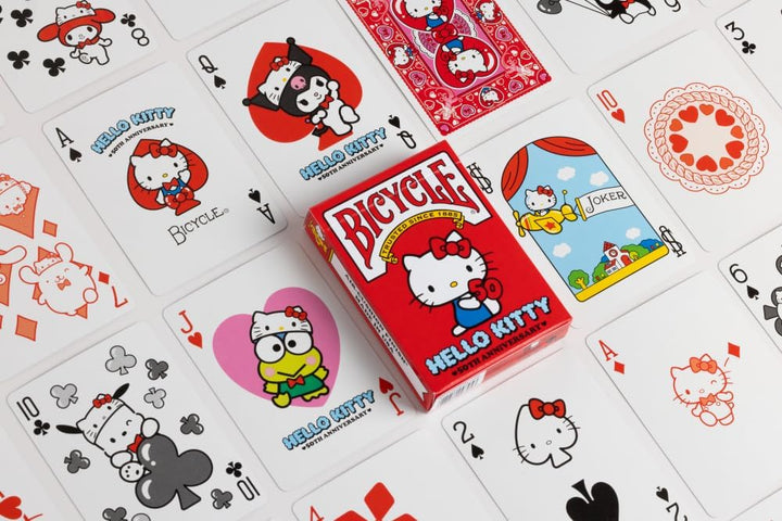 Juego De  póker Coleccionable Hello Kitty