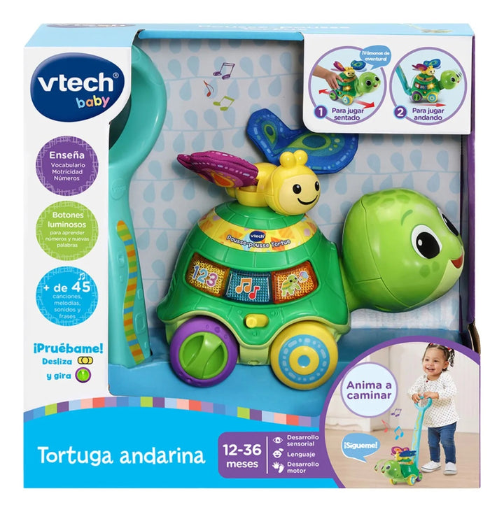 Juguete Tortuga  Interactiva 2 En 1 Para Niños