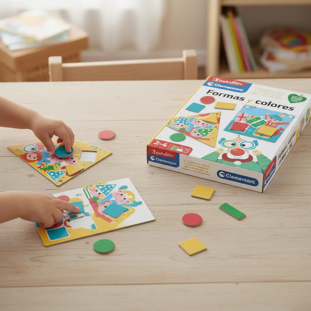 Juego Didactico Aprendiendo Formas Y Colores