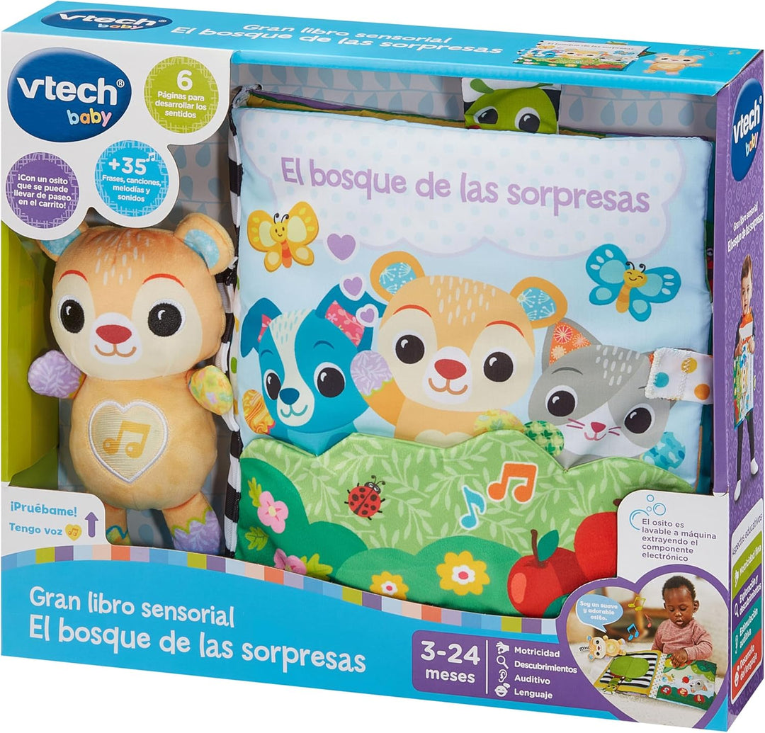 Libro Sensorial El Bosque De Las Sorpresas Niños