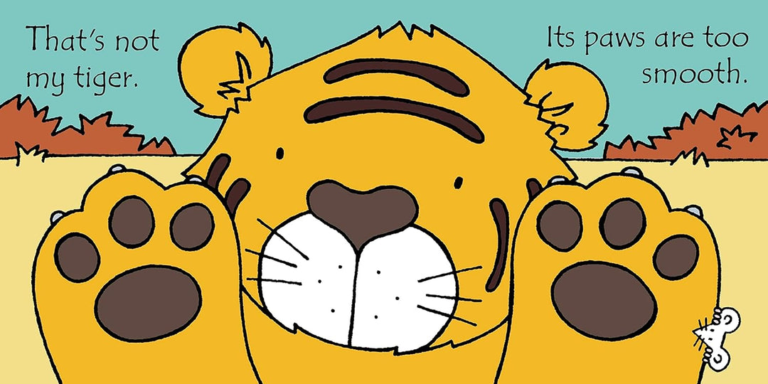 Libro Físico Ilustrado Ese No Es Mi Tigre Para Niños