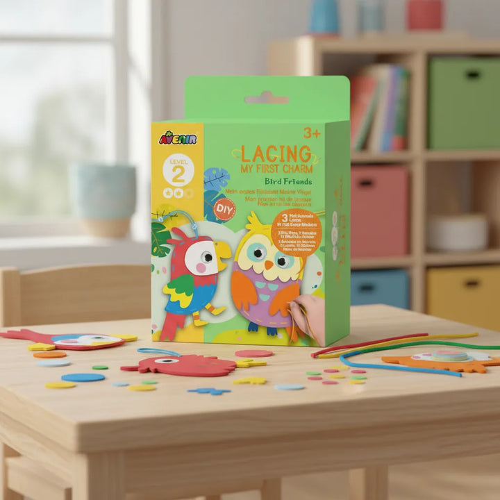 Set De Arte Y Manualidades Aves Tejidos Lv2